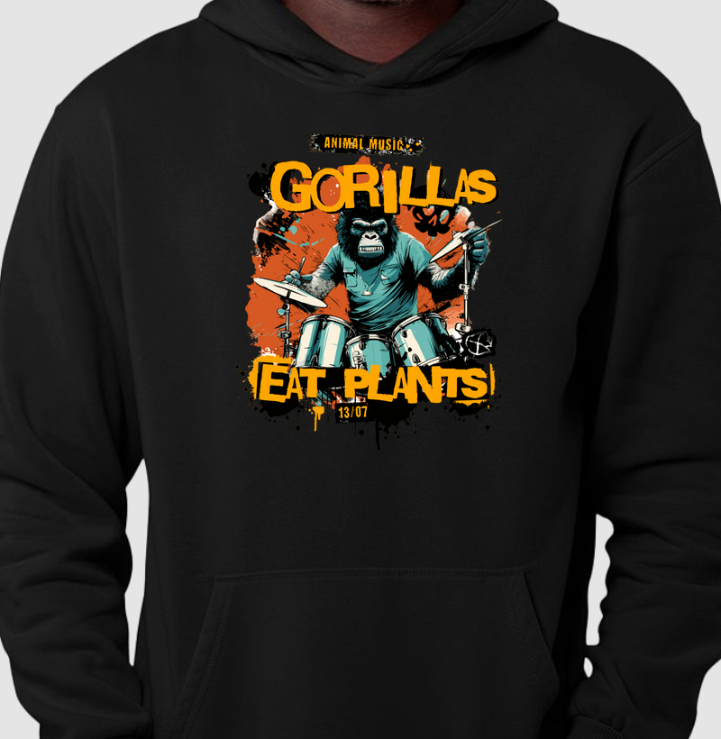 Hoodie Moletom Gorillas