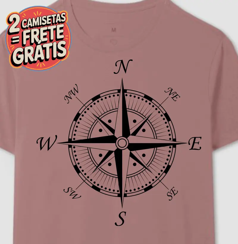 Camiseta Rosa dos Ventos