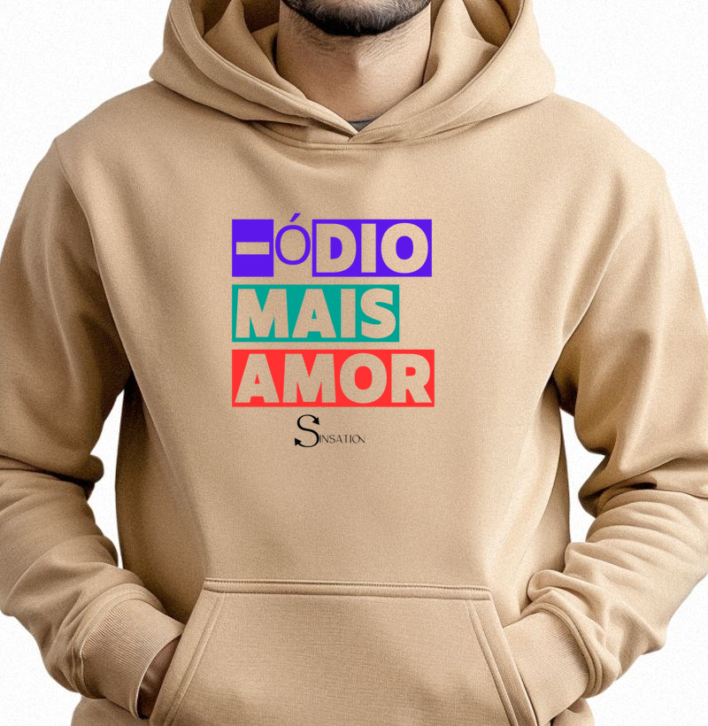 Hoodie Moletom - Orgulho - Mais Amor