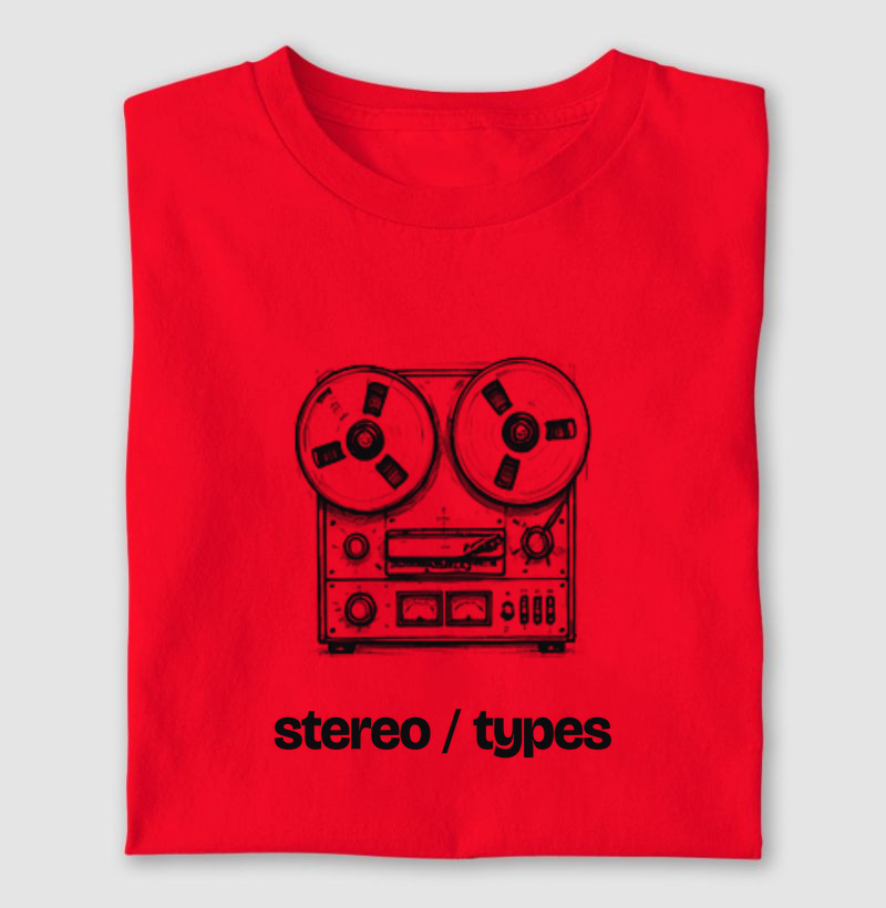 Gravador de Rolo · Ilustrado · STEREO TYPES