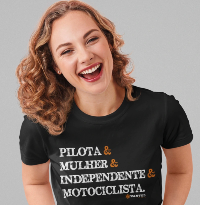 Pilota, Mulher, Tatuada, Motociclista