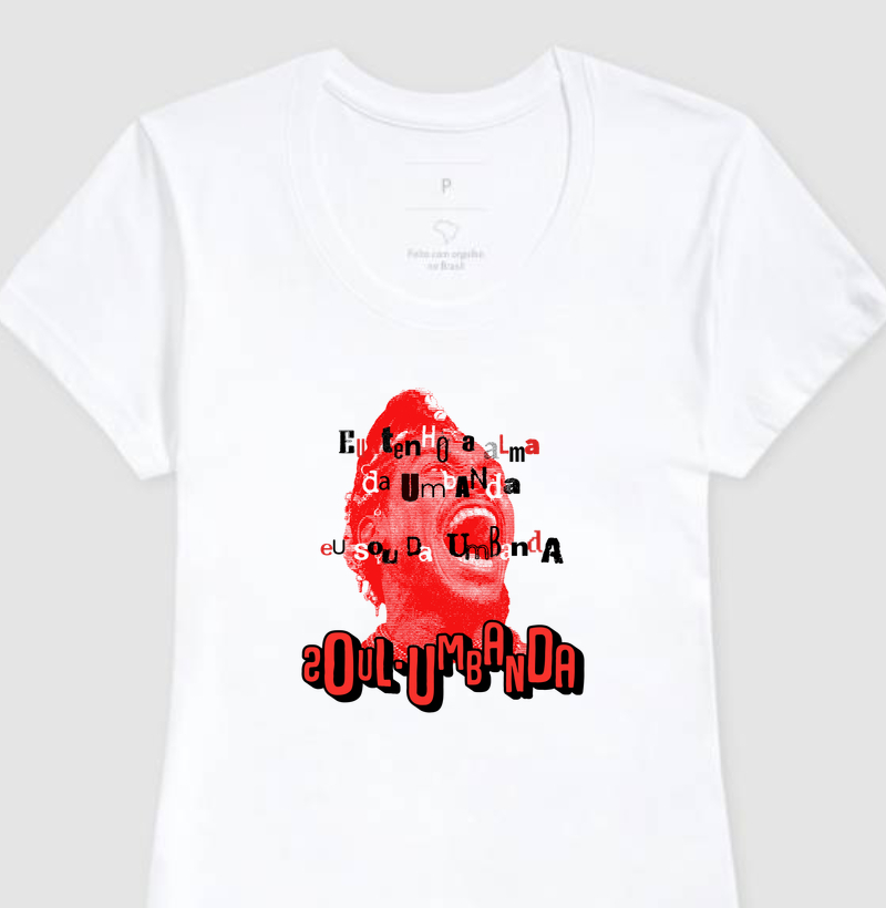 camiseta EXU soulumbanda feminina