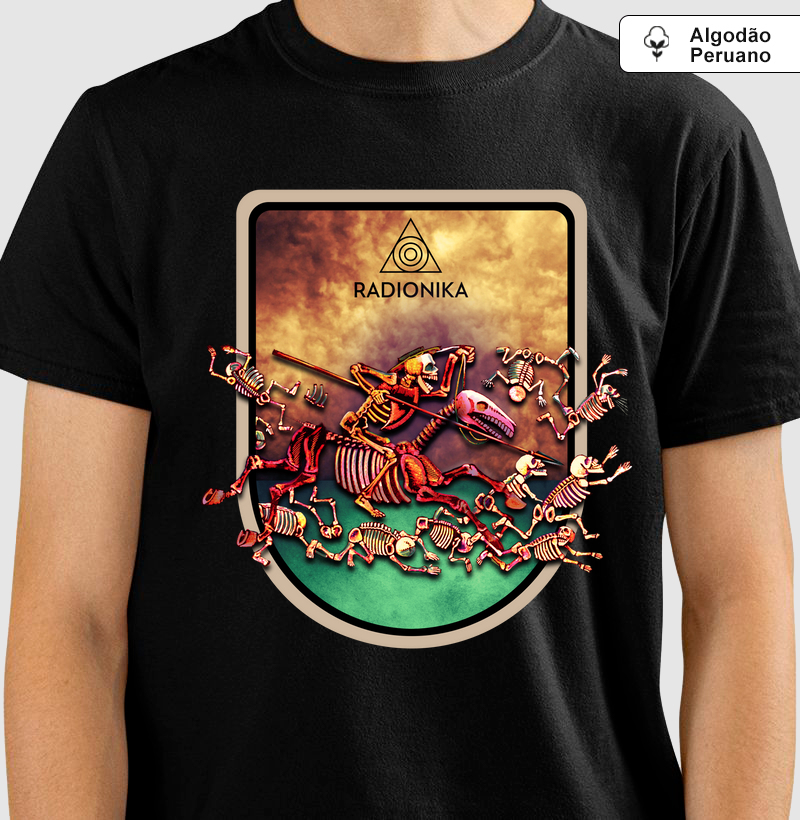 Camiseta Dom Quixote | Espírito Imortal | Algodão Peruano