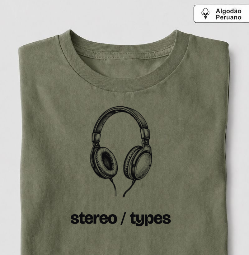 Fone Retrô · Ilustrado · STEREO TYPES