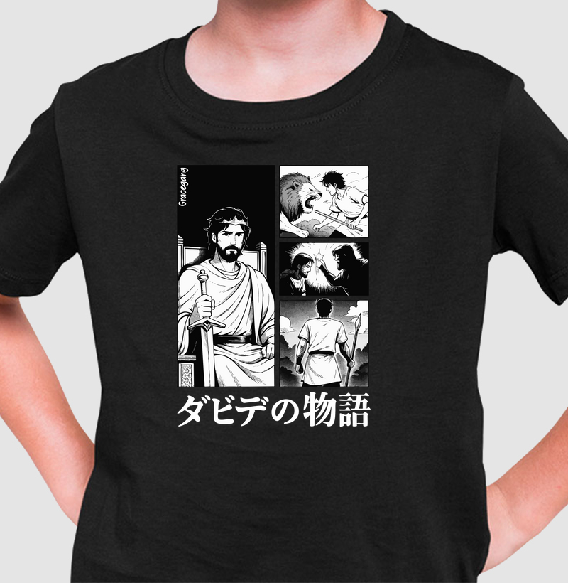 a História de Davi - Anime Style