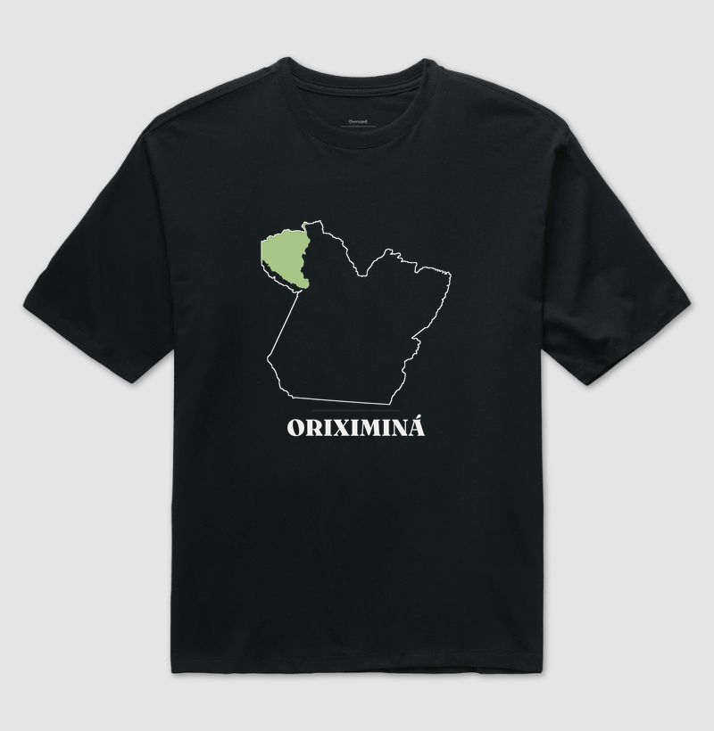 Oriximiná | Traço PA - Camiseta Oversized