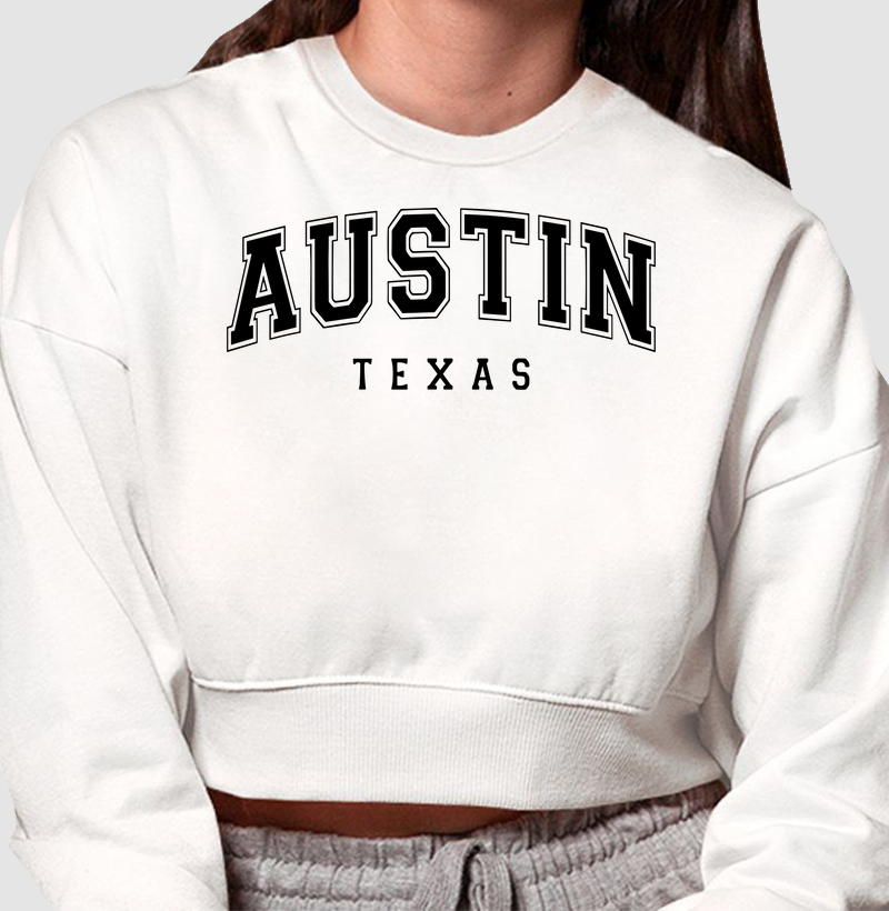 Crooped Moletom - Austin