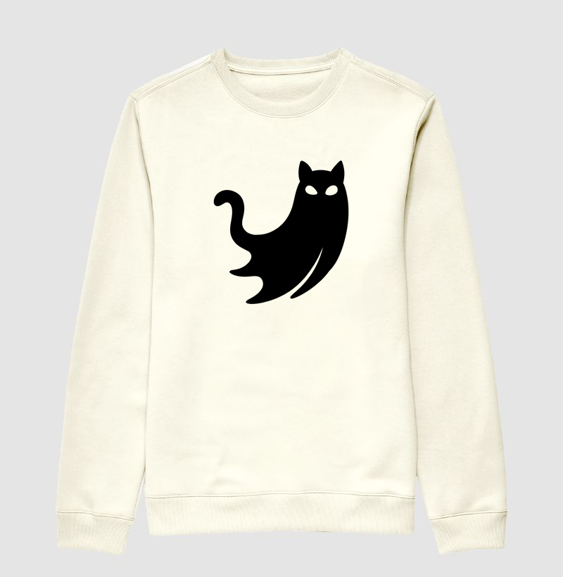 Gato Fantasma (fundo claro)