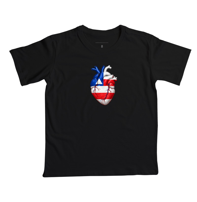 Bahia | Coração - Camiseta Infantil