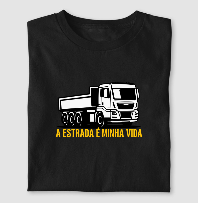 caminhão caçamba - a estrada é minha vida