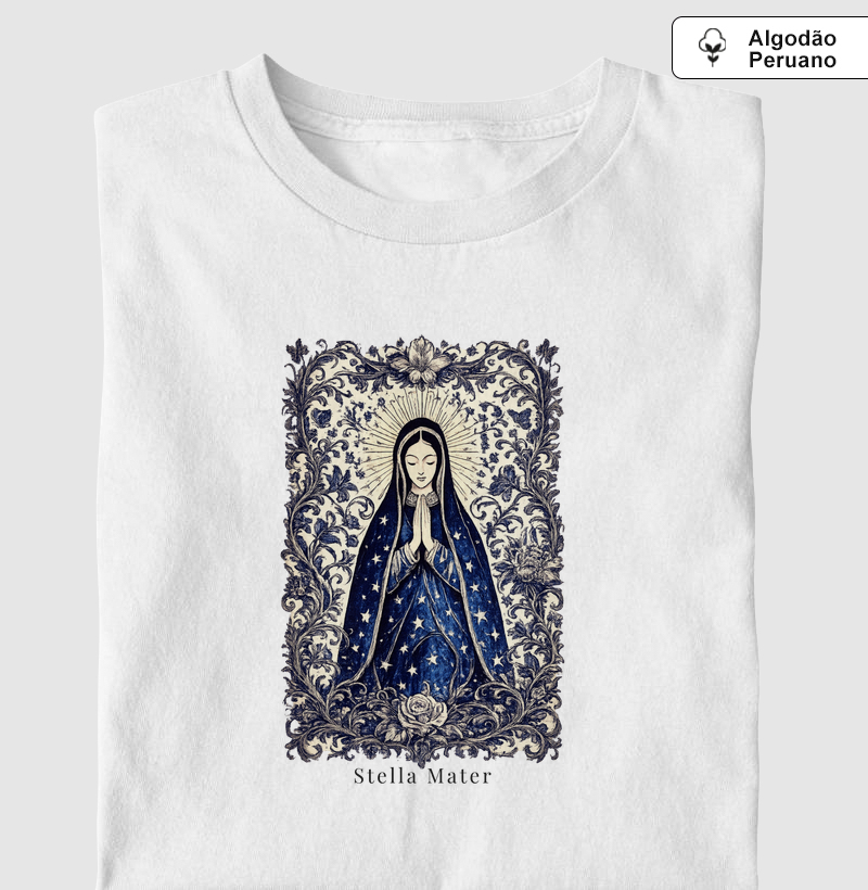 Stella Mater - Nossa Senhora Estrela do Mar - algodão peruano