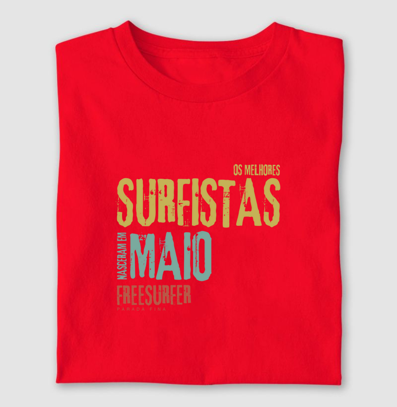 Os melhores surfistas nasceram em Maio