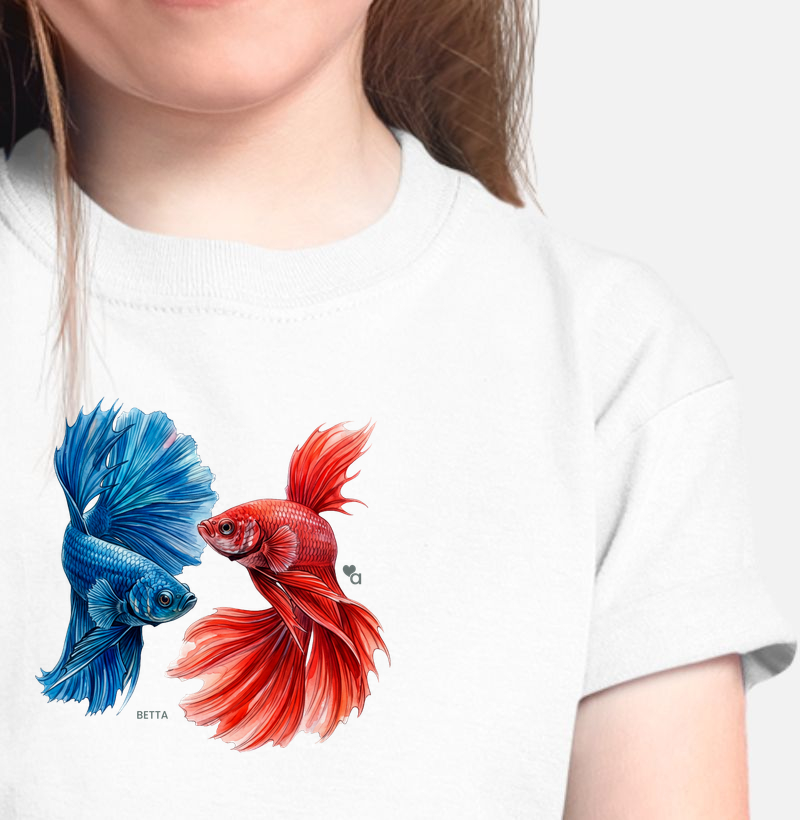 Peixes - Bettas - Infantil