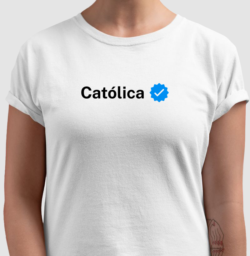 Camiseta Católica Verificado