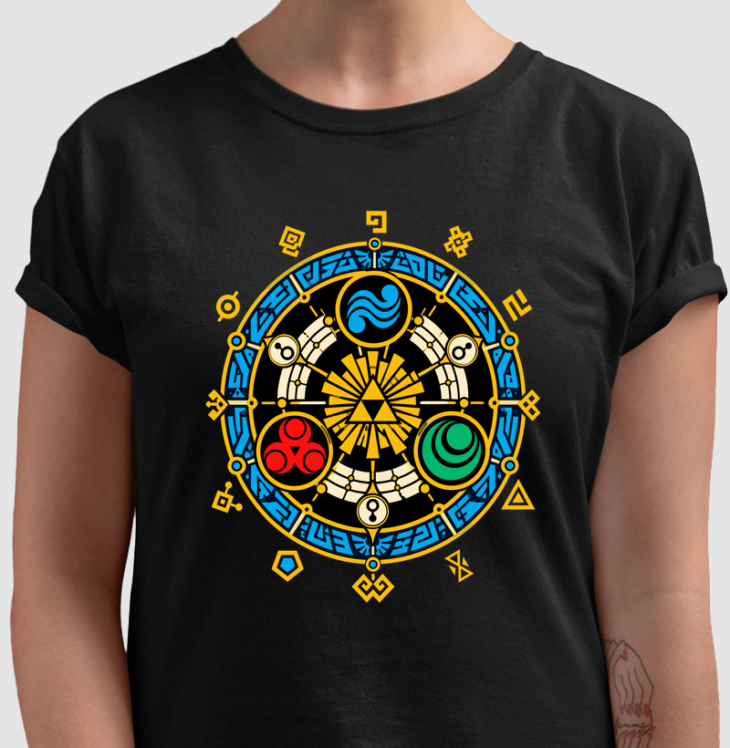 Portal do Tempo – Medalhões Sagrados - Camiseta