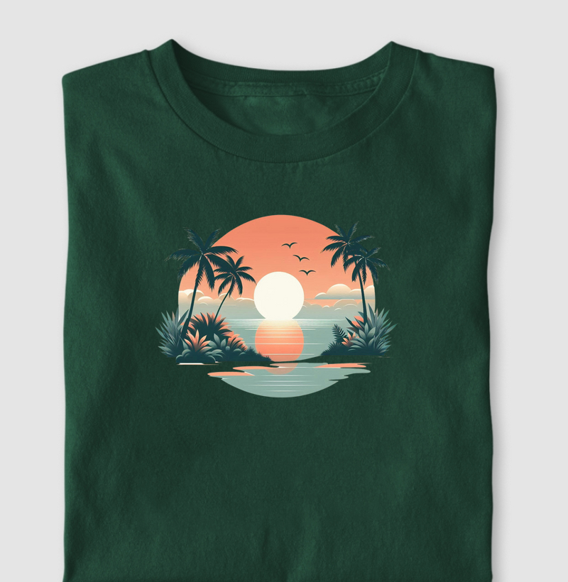 Tropical ao Pôr do Sol