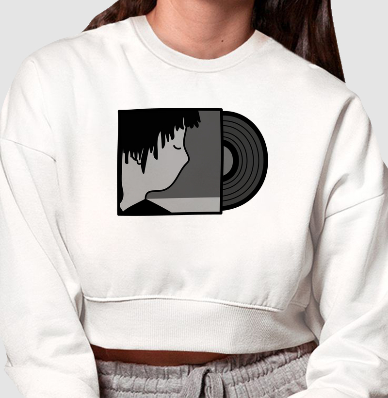 Cropped Moletom Inspiração Djavan