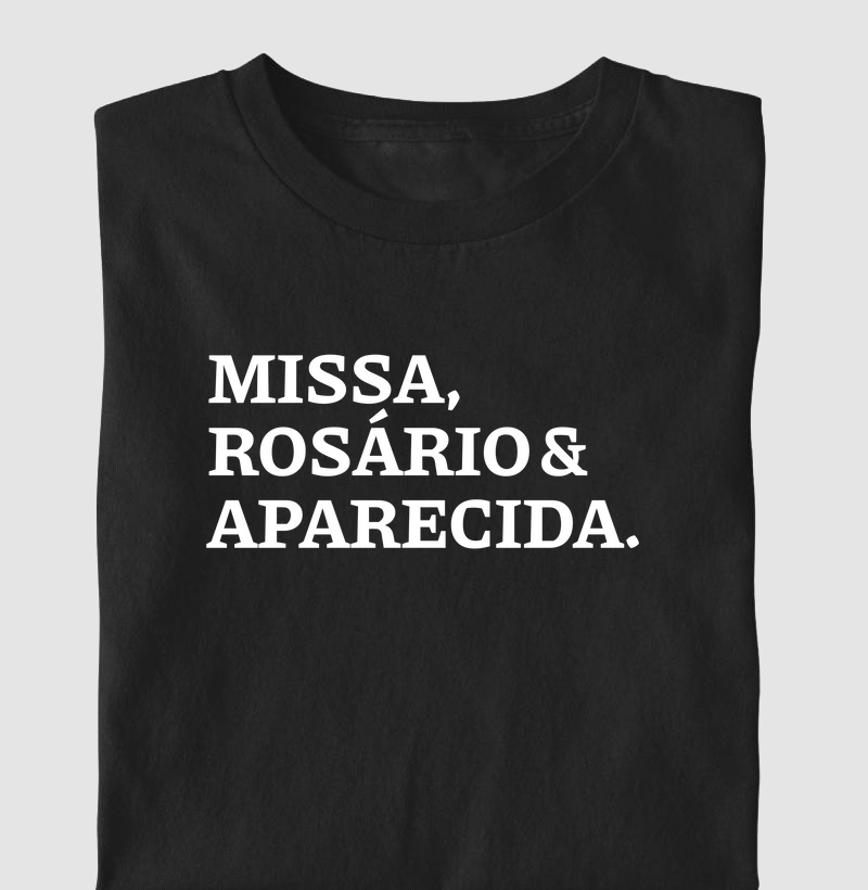 Missa, Rosário e Aparecida