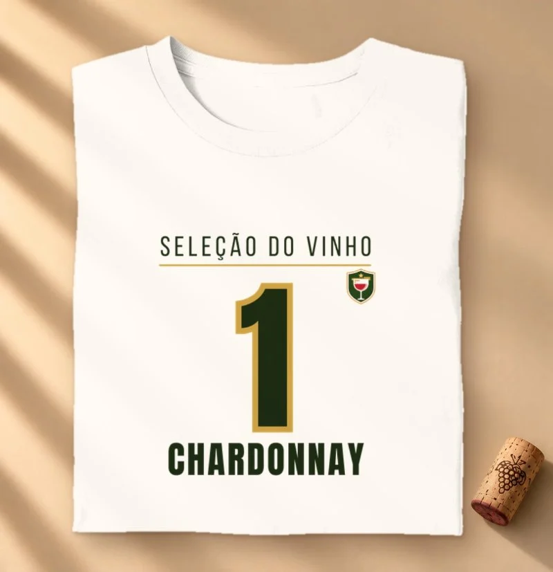 Camiseta - Seleção do Vinho 1 – Chardonnay