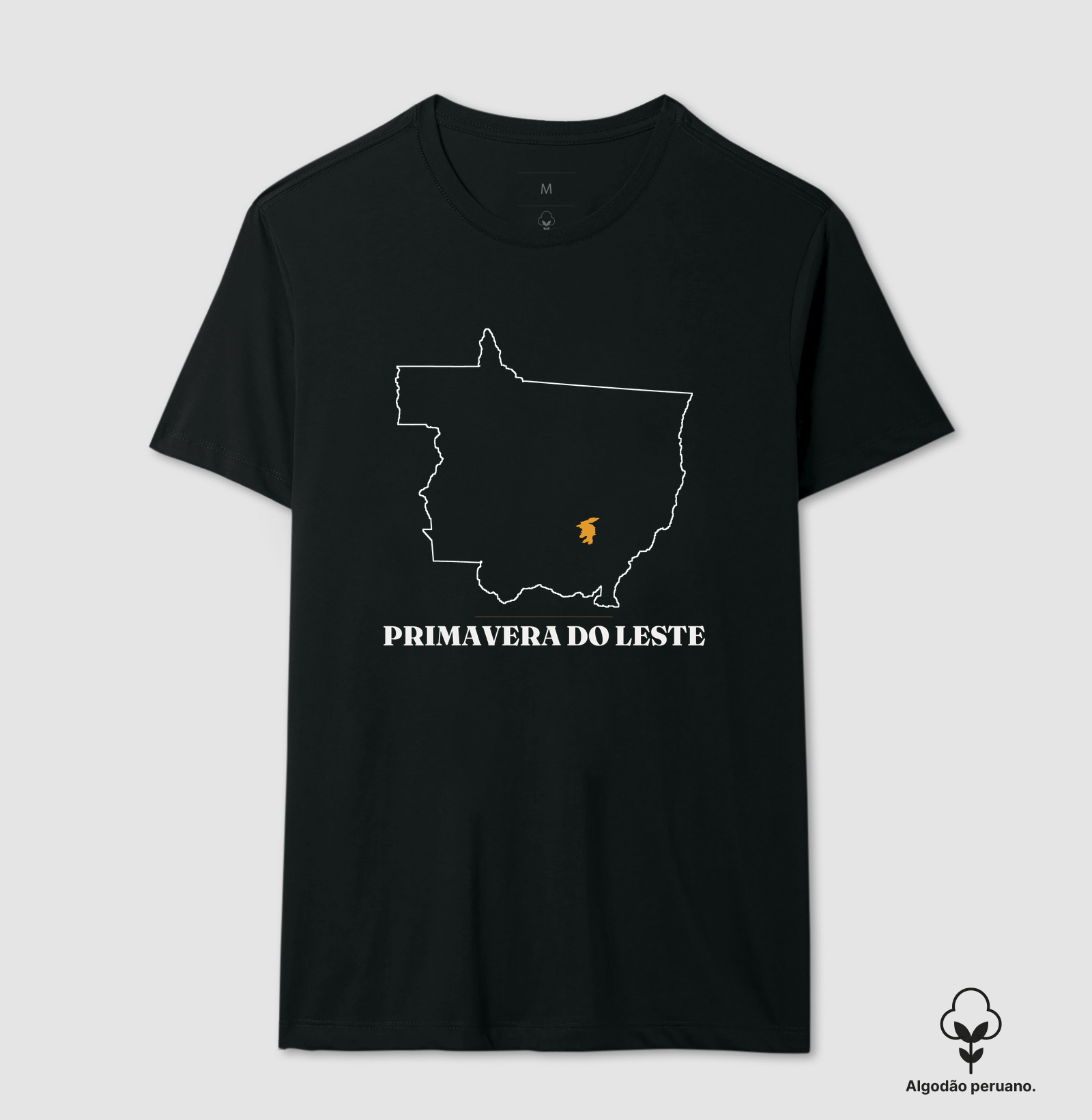 Primavera do Leste | Traço MT - Camiseta Algodão Peruano