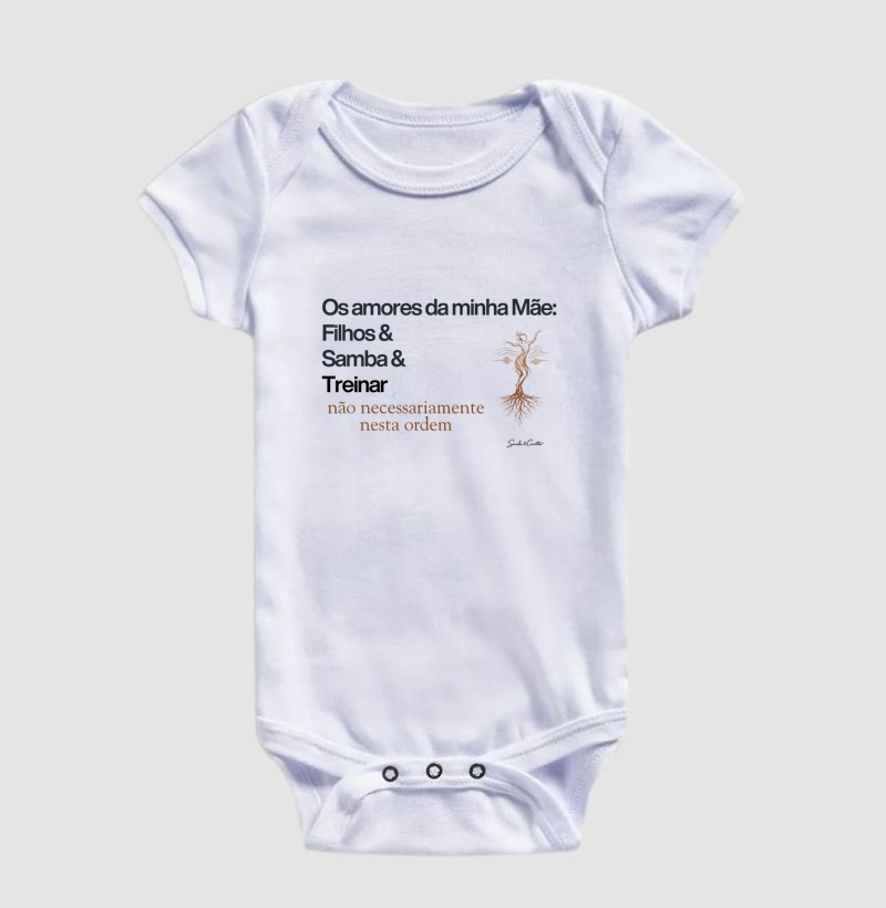 Os amores da minha Mãe: Filhos, Samba e Treinar, não necessariamente nesta ordem