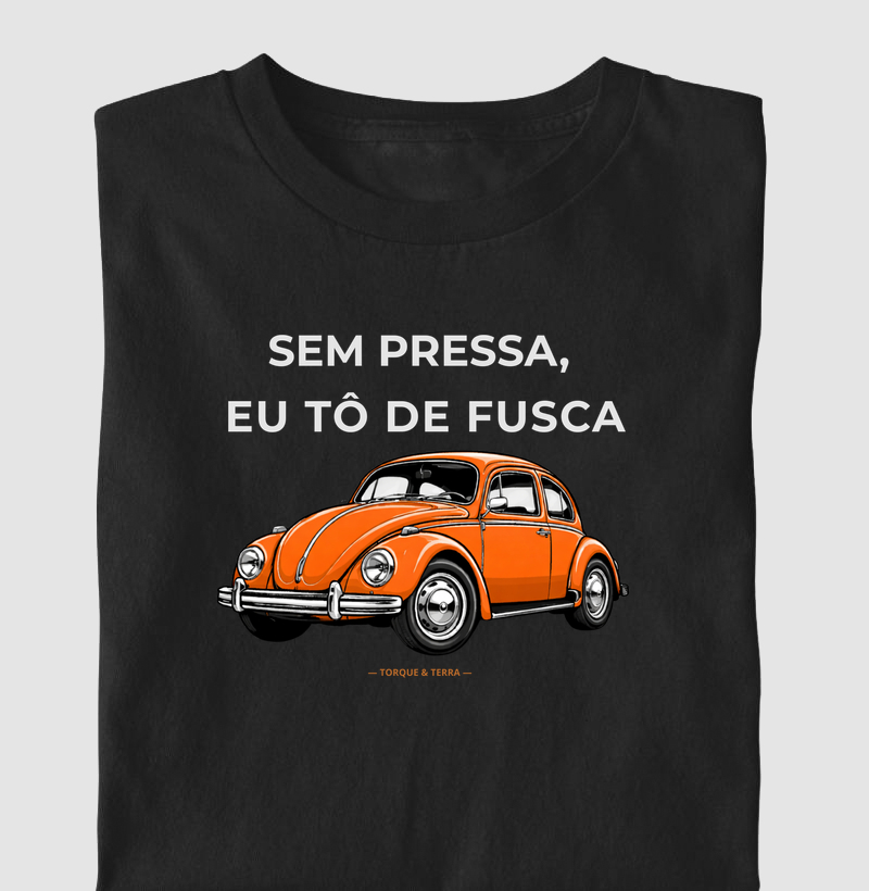 Sem pressa, eu tô de fusca - Laranja