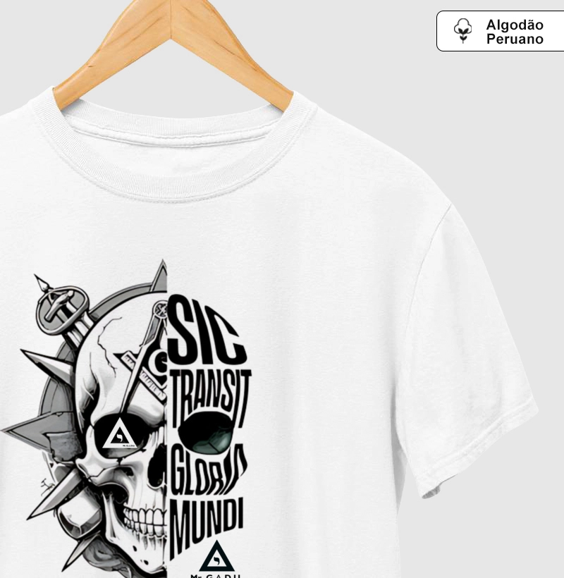 Camiseta Algodão Peruano - Mr. GADU + Blindagem Moral
