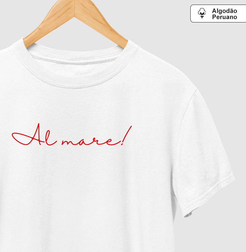 Al Mare estampa vermelha