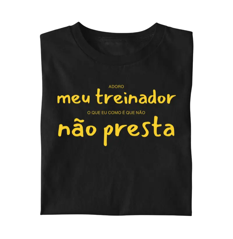 Adoro meu treinador