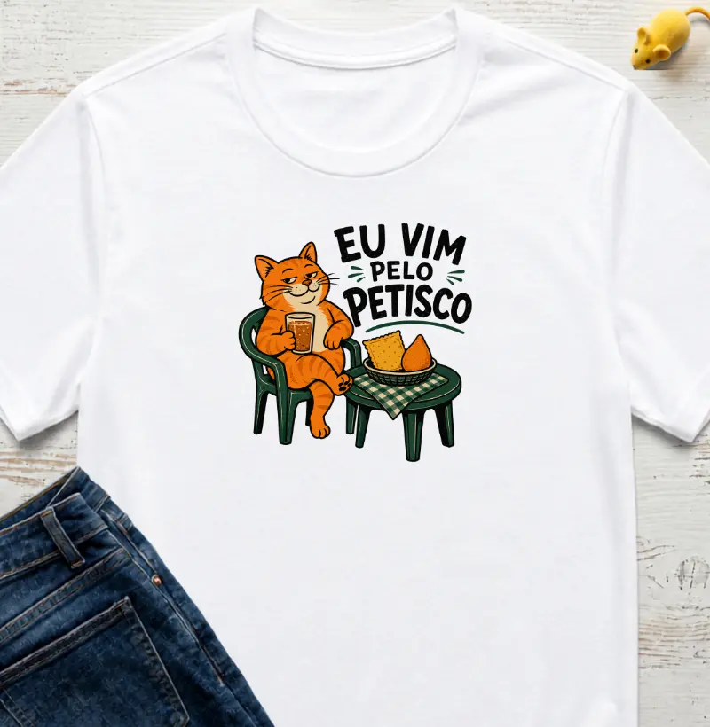 eu vim pelo petisco
