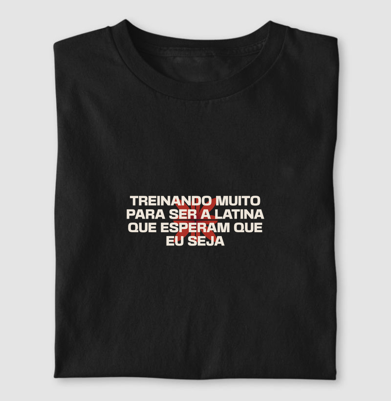 TREINANDO MUITO PARA SER A LATINA