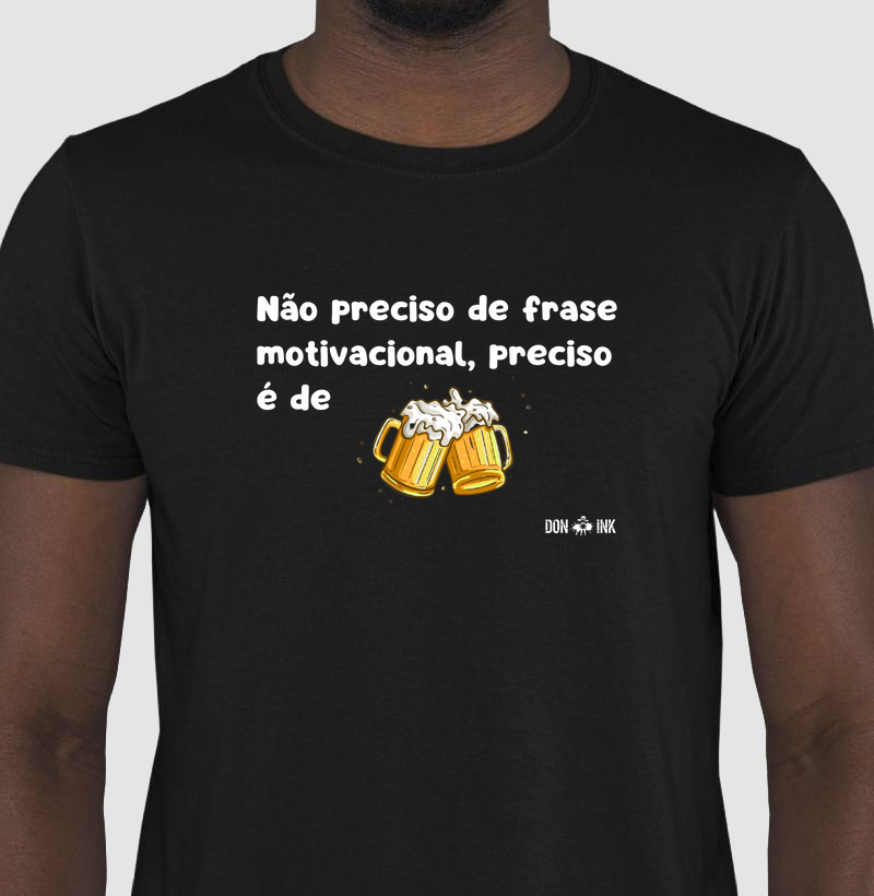 Preciso é de cerveja