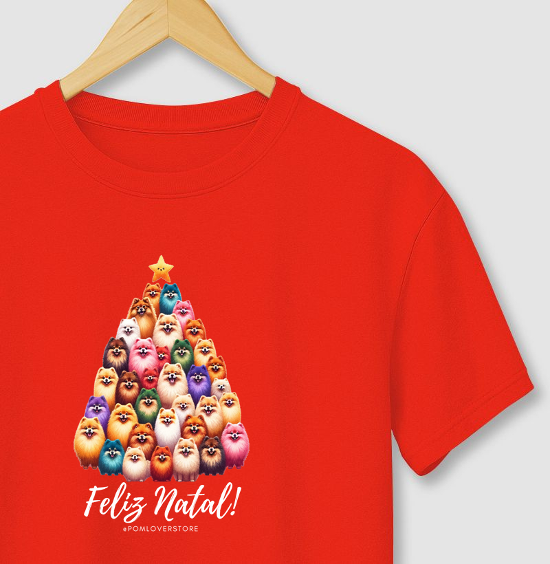 Árvore de Natal Pompom Colorido