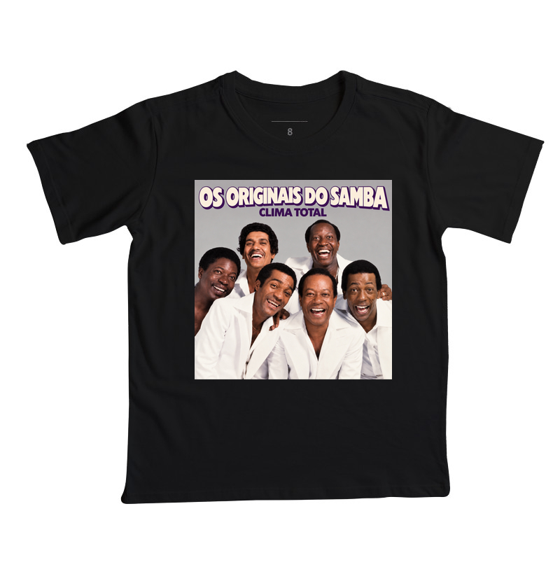 Os Originais do Samba  - Camiseta Infantil