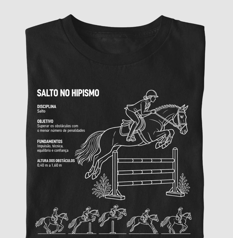 Salto Feminino KIDS  - Camiseta Infantil