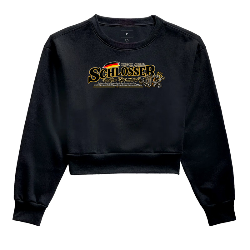 Schlosser - Cropped Moletom