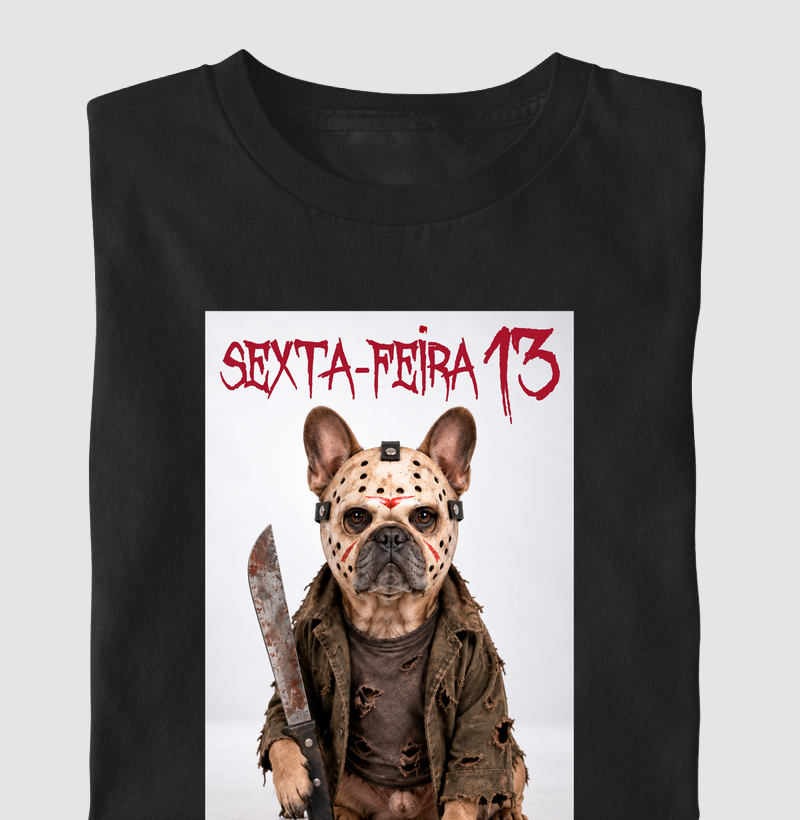🔪🐾 Sexta-Feira 13 — Frenchie Edition 😈🎃