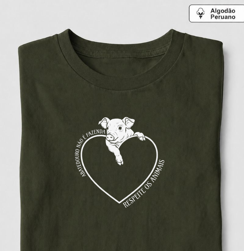 Abatedouro não é fazenda - respeite os animais