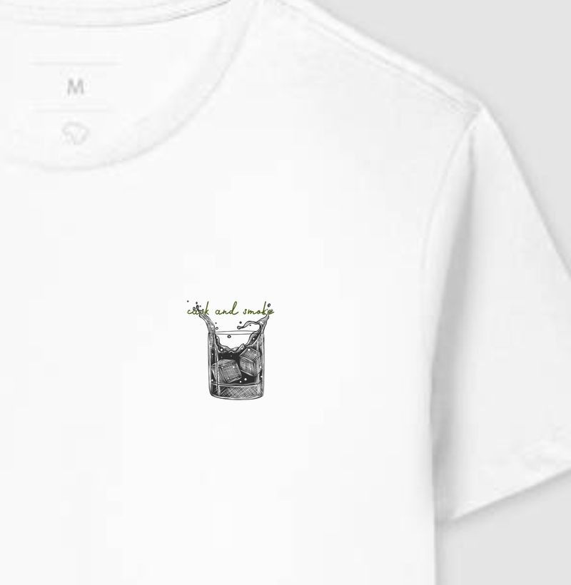 Camiseta Whisky Noir - minimalista