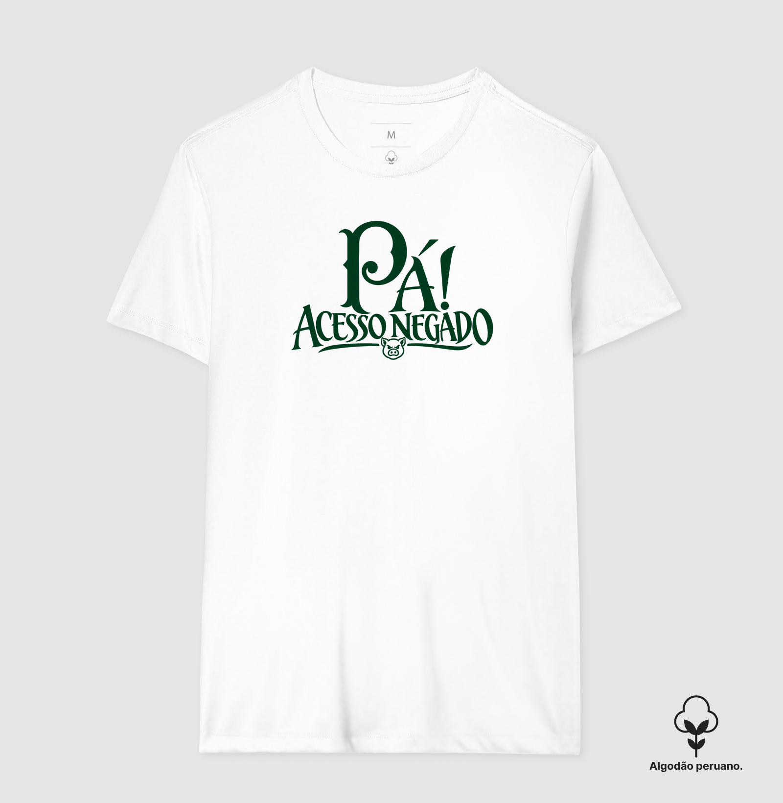 ACESSO NEGADO - Camiseta Algodão Peruano