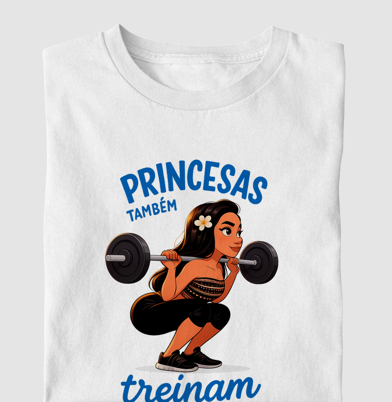 Princesas também treinam - Disney