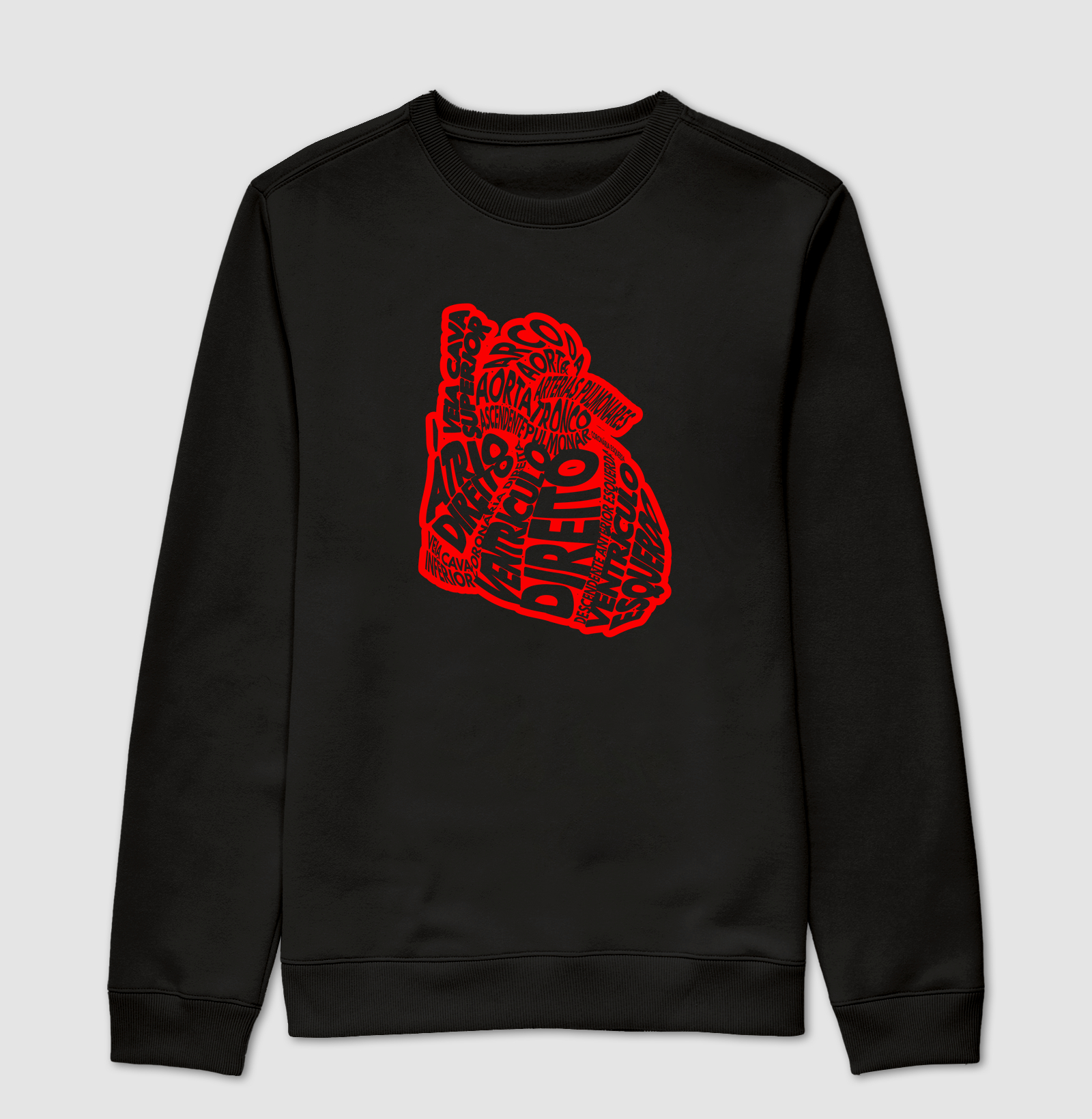 Moletom Suéter - Cardio: Anatomia