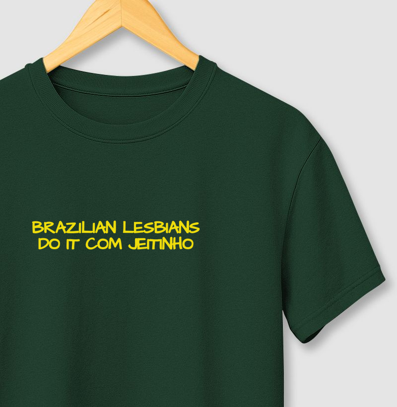 Brazilian lesbians do it com jeitinho