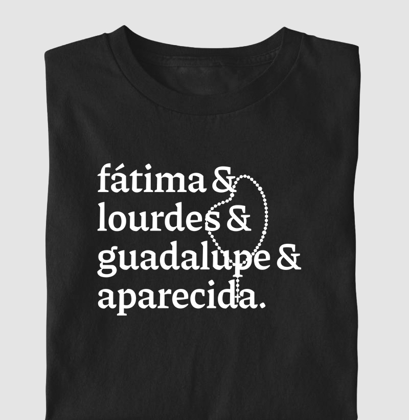 Fátima, Lourdes, Guadalupe e Aparecida