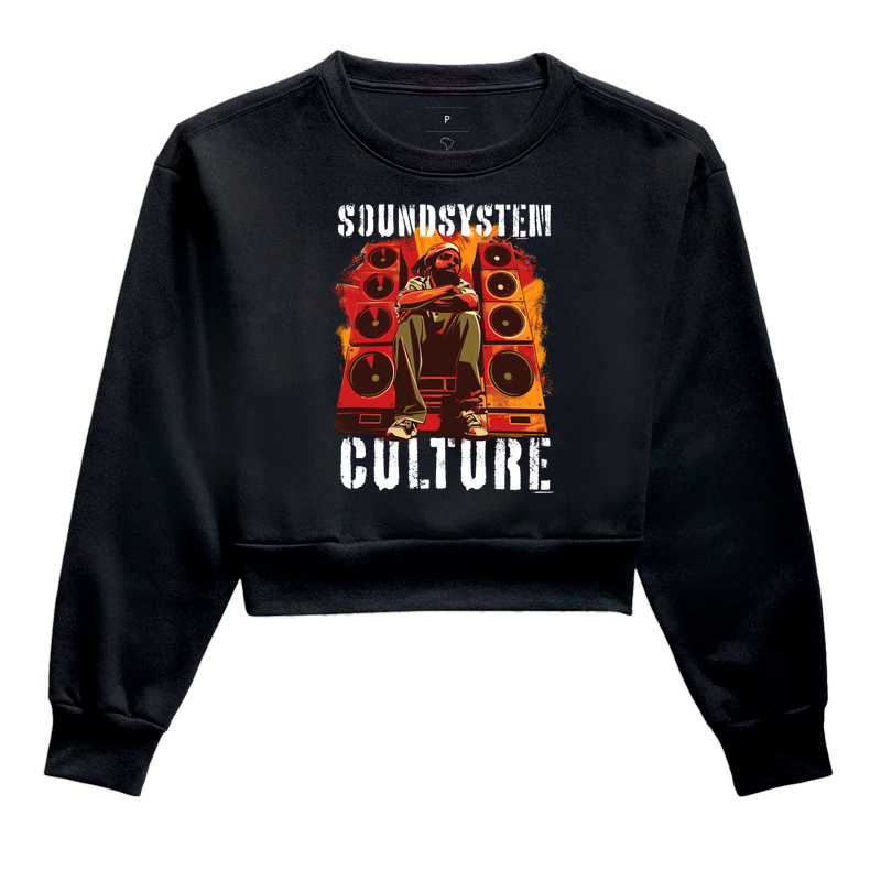 Soundsystem Culture - Cropped Moletom