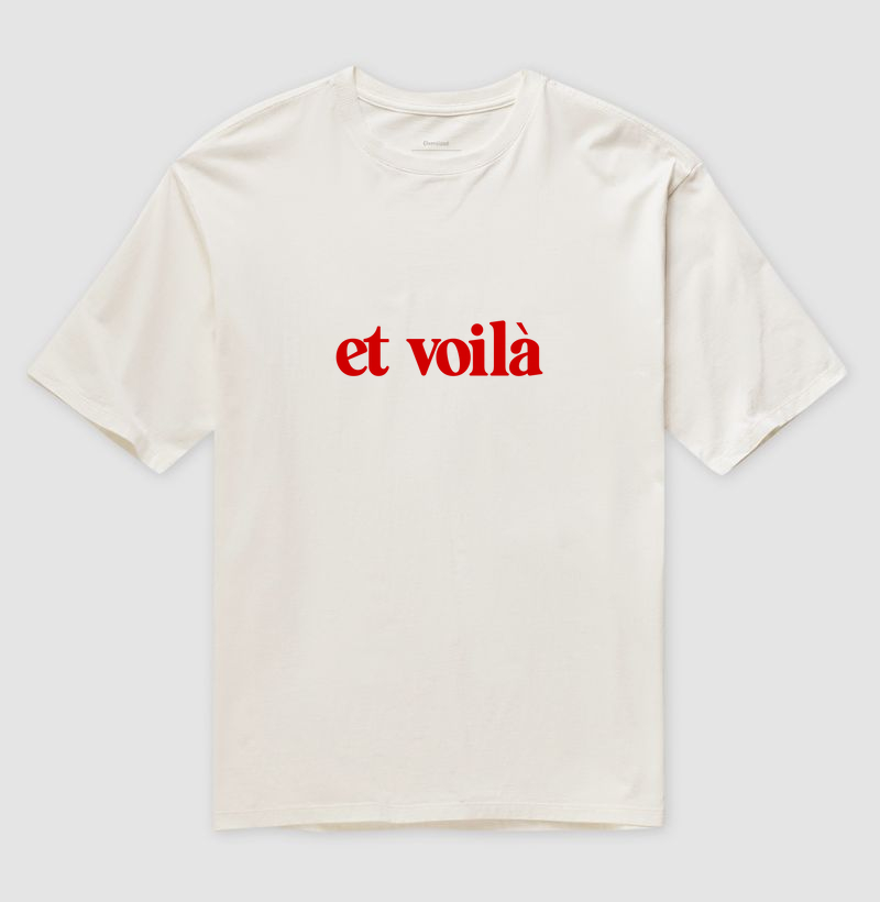 et voilà ○ vermelho