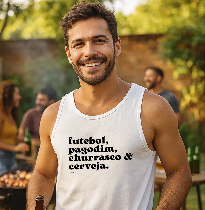 Futebol, pagodim, churrasco & cerveja