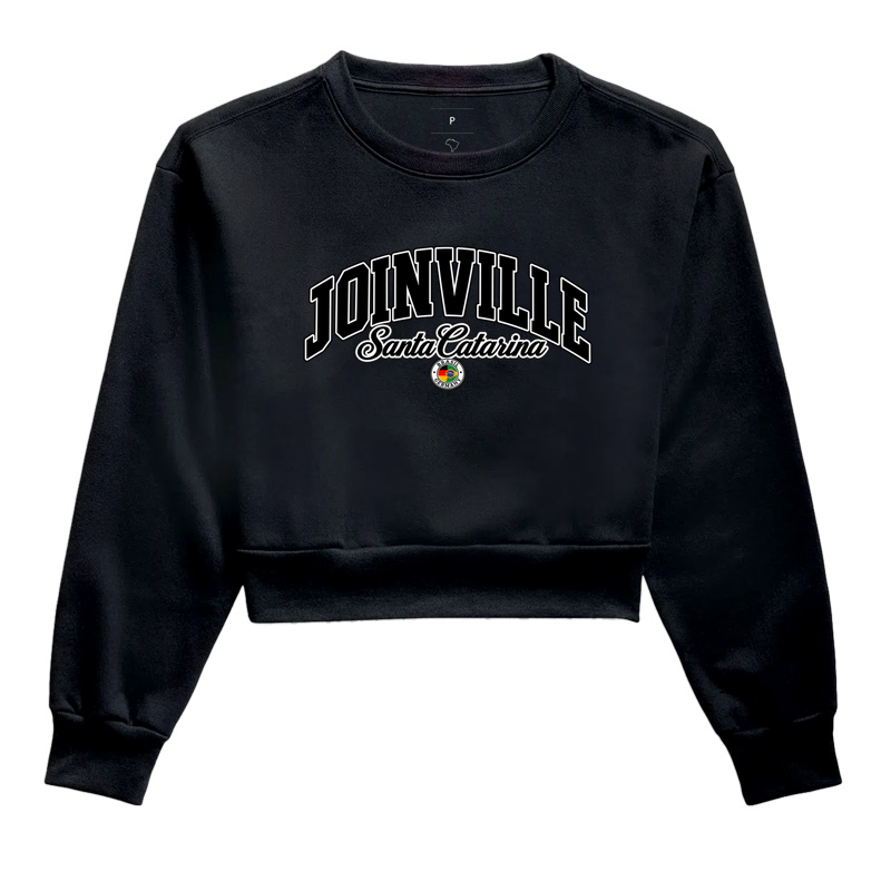 Joinville – Santa Catarina  - Cropped Moletom
