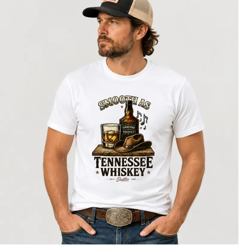 Camiseta Country Masculina – Tennessee Whiskey Vintage