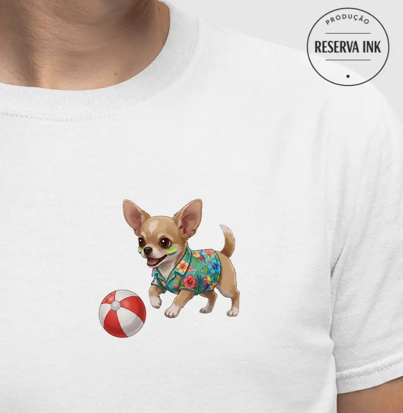Chihuahua Claro - Férias